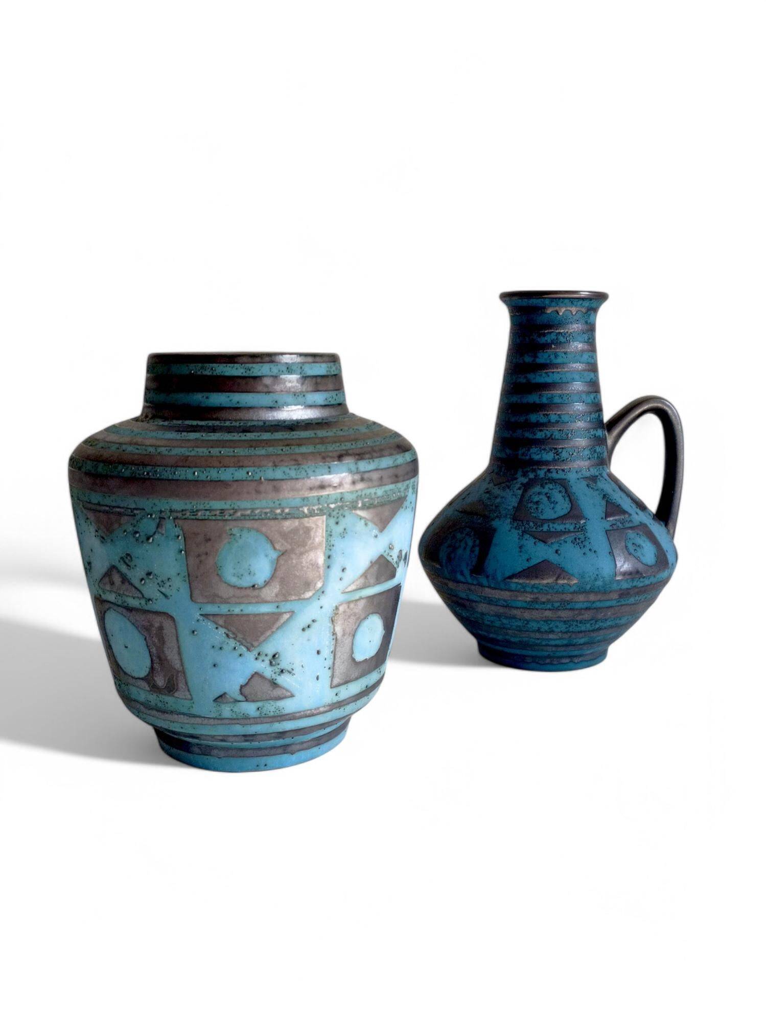 Mid-Century Modern Ceramic Vases by Carstens Tönnieshof, 1960s