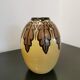 Vase vintage forme d'œuf style Art Déco