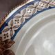 Antique compote dish Creil et Montereau B & Cie – fine polychrome earthenware 19th century