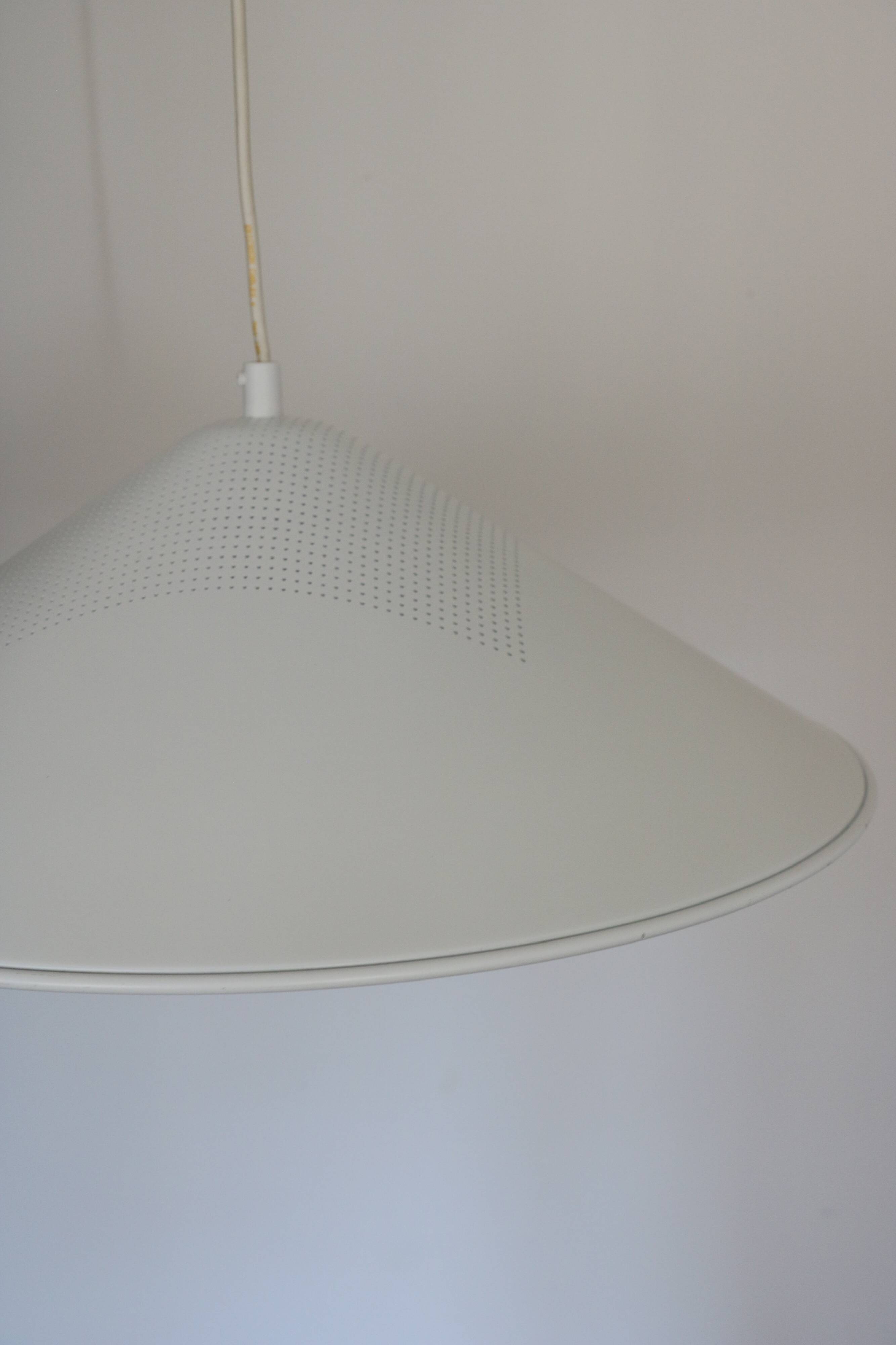 Lampe suspension scandinave Lux Light, métal blanc