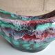 Large sculptural bowl Longwy Tourmalines, France, 1960s