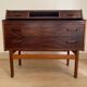 Scandinavian rosewood secretary desk by Arne Wahl Iversen