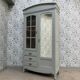 Large Art Nouveau wardrobe (renovated)