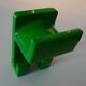 Paire de patères verte, design Olaf von Bohr 70