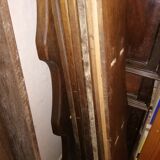 Etagère ancienne rustique en chêne massif