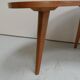 Mid Century moon-shaped coffee table