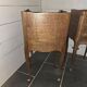 Pair of Louis XV style bedside tables in oak