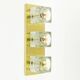 Large Crystal Glass & Brass Wall Lights - Peill & Putzler, Germany, 1970s