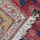 Ancien tapis sultanabad en laine florale fait à la main - 171x233cm