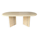 Vintage travertine coffee table