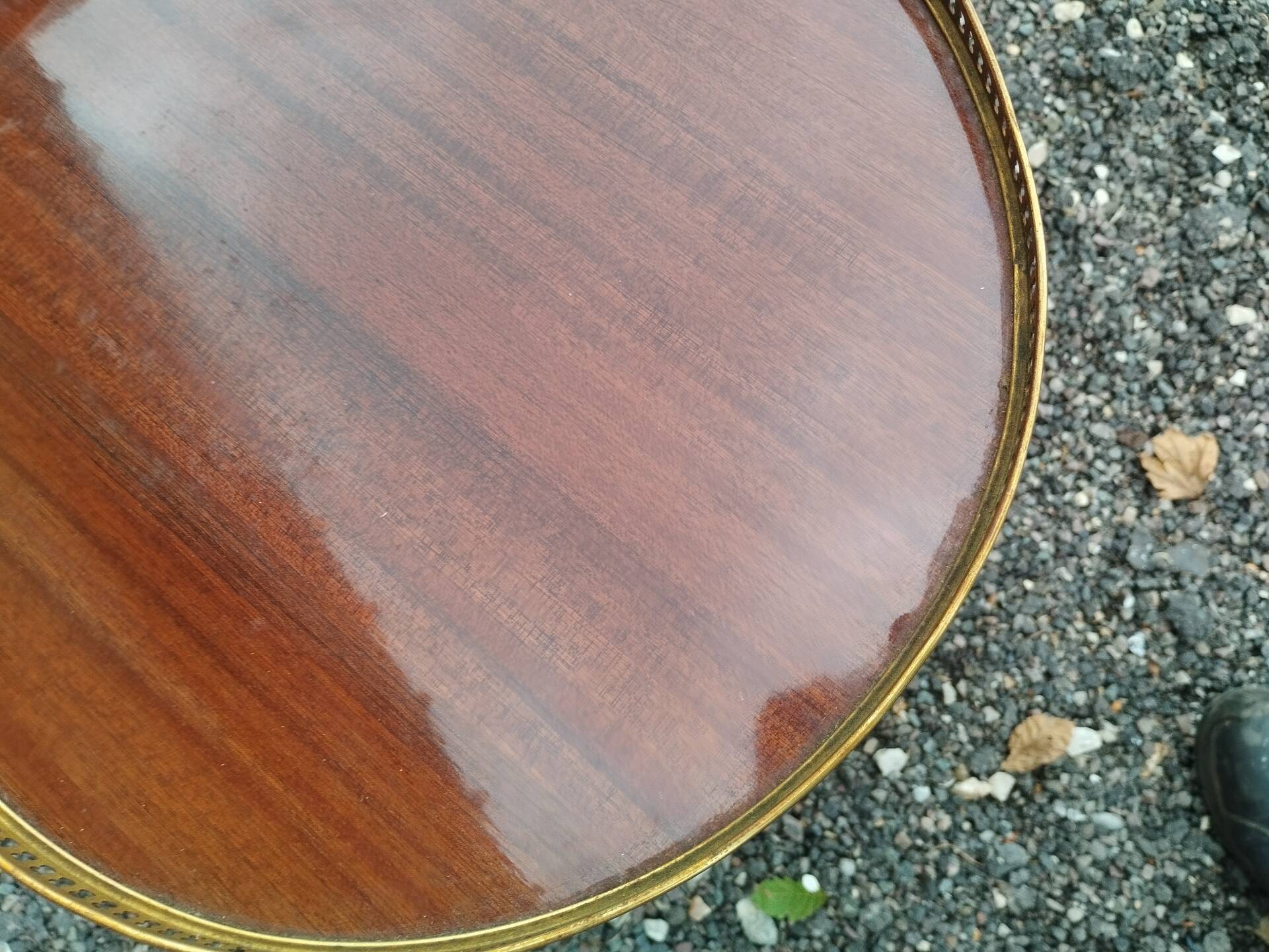 Antique bedside table in Louis XVI style