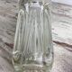 Molded glass vase