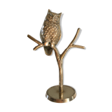 Brass owl, 1970s