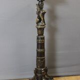 Presentation column with a carved Sphinx decoration from around 1900.