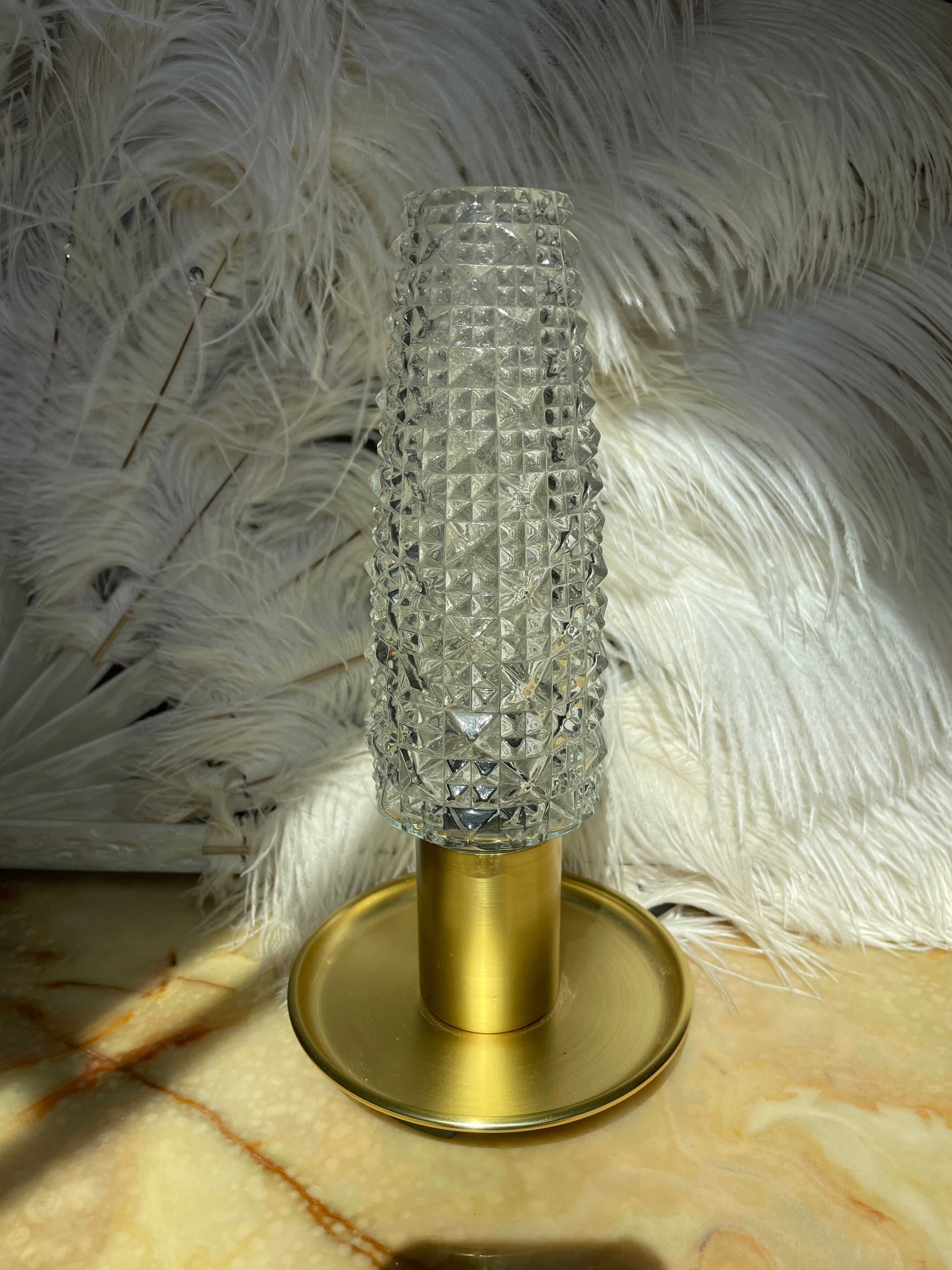 Upcycling table lamp inspired Vintage