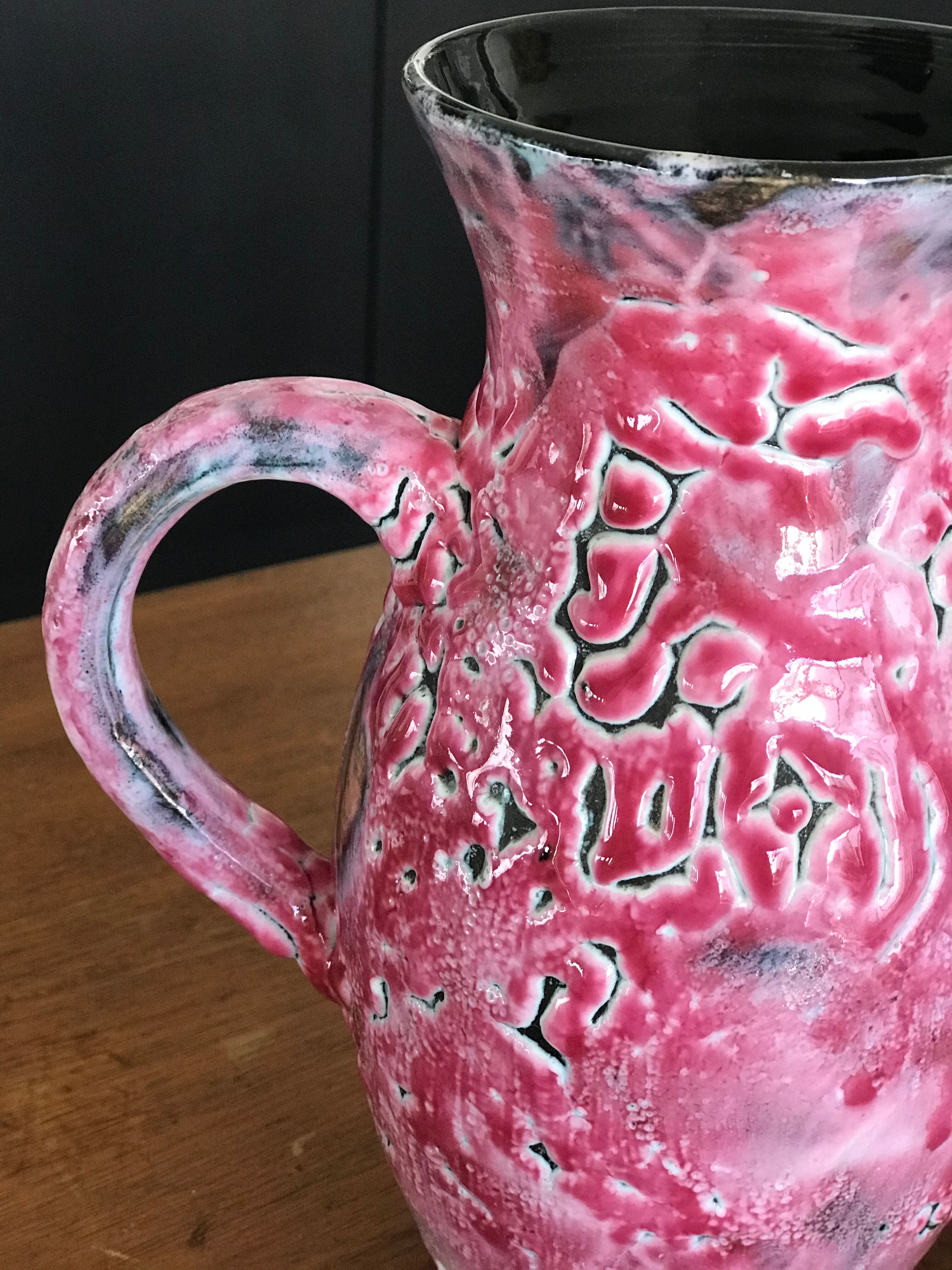 Ceramic pitcher