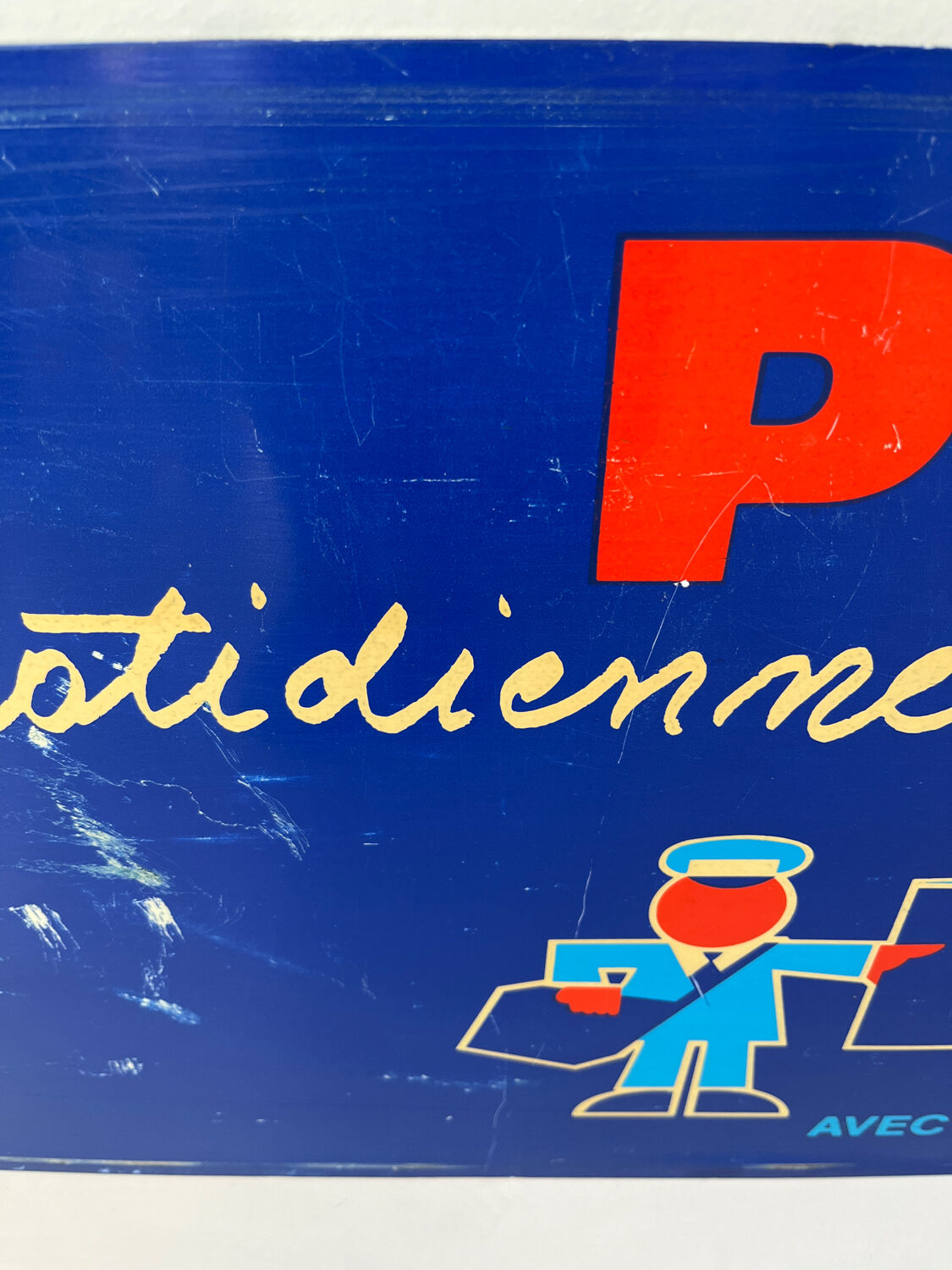 Advertising panel PTT years 60/75