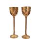 Bougeoirs en laiton danois du milieu du siècle (lot de 2)