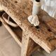 Solid wood carpenter's workbench