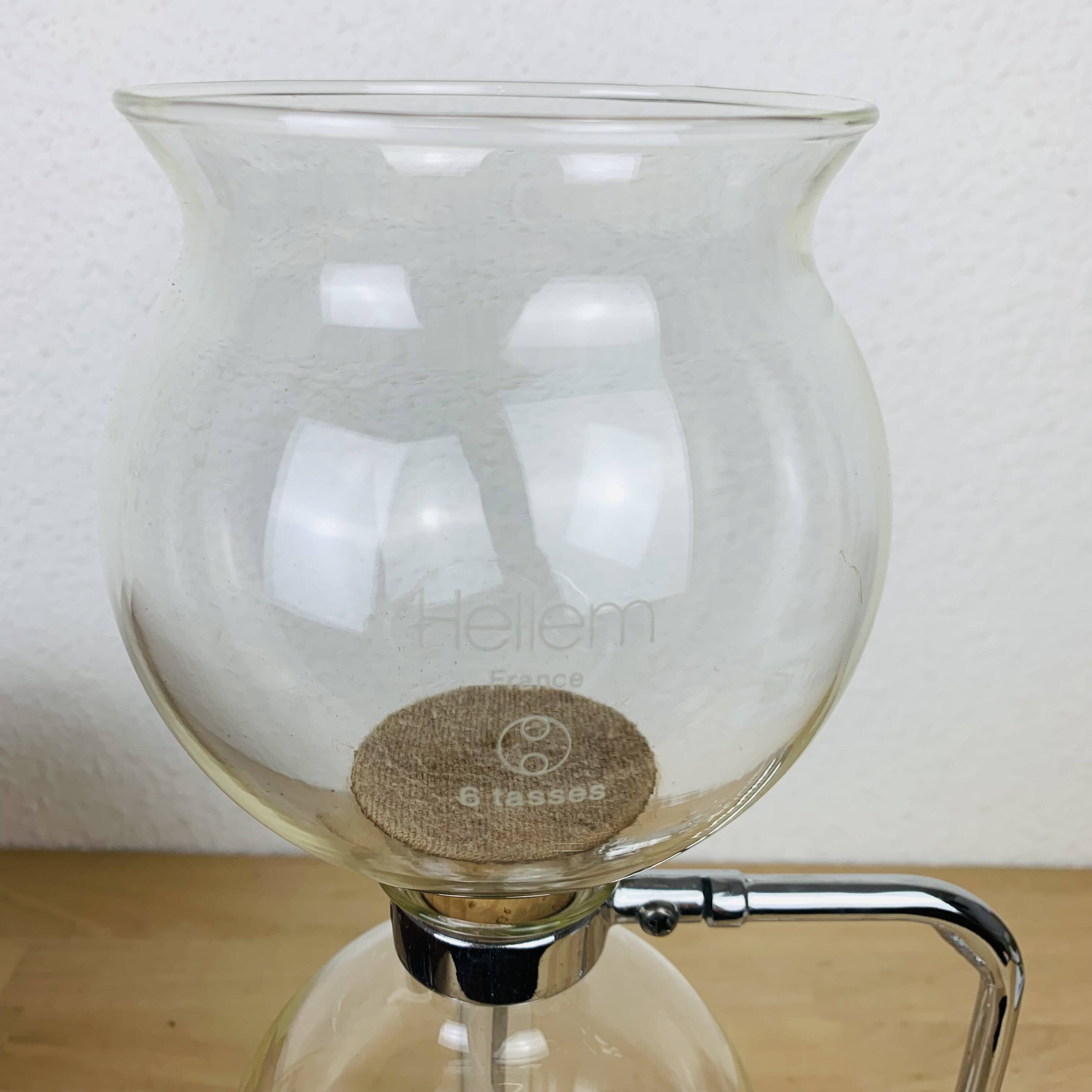 Hellem 6-cup vacuum coffee maker