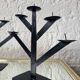 Wrought iron chandeliers, 1980s Habitat style