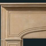 English George I/Queen Anne Eighteenth Century Stone Fireplace Surround
