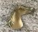 Vintage bronze horse pocket emptier