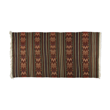 Anatolian handmade kilim rug 284 cm x 146 cm