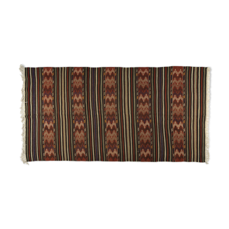 Tapis kilim anatolien fait à la main 284 cm x 146 cm