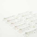 Set of 12 crystal knife rests, Made in Germany 1950