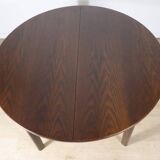 Extendable dining table, Sitzmobelwerk edition, in teak, 1960