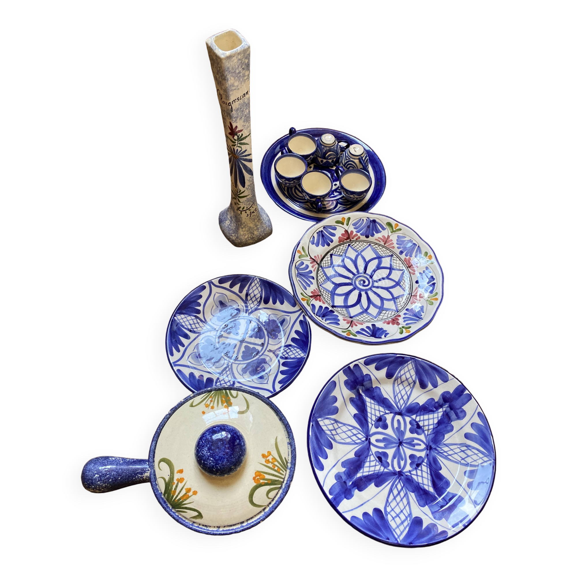 Lot de céramique bretonne