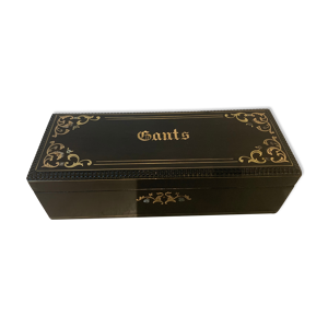 Boite a gant en bois