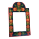 Miroir florale vintage
