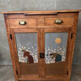 Parisian buffet naive painting