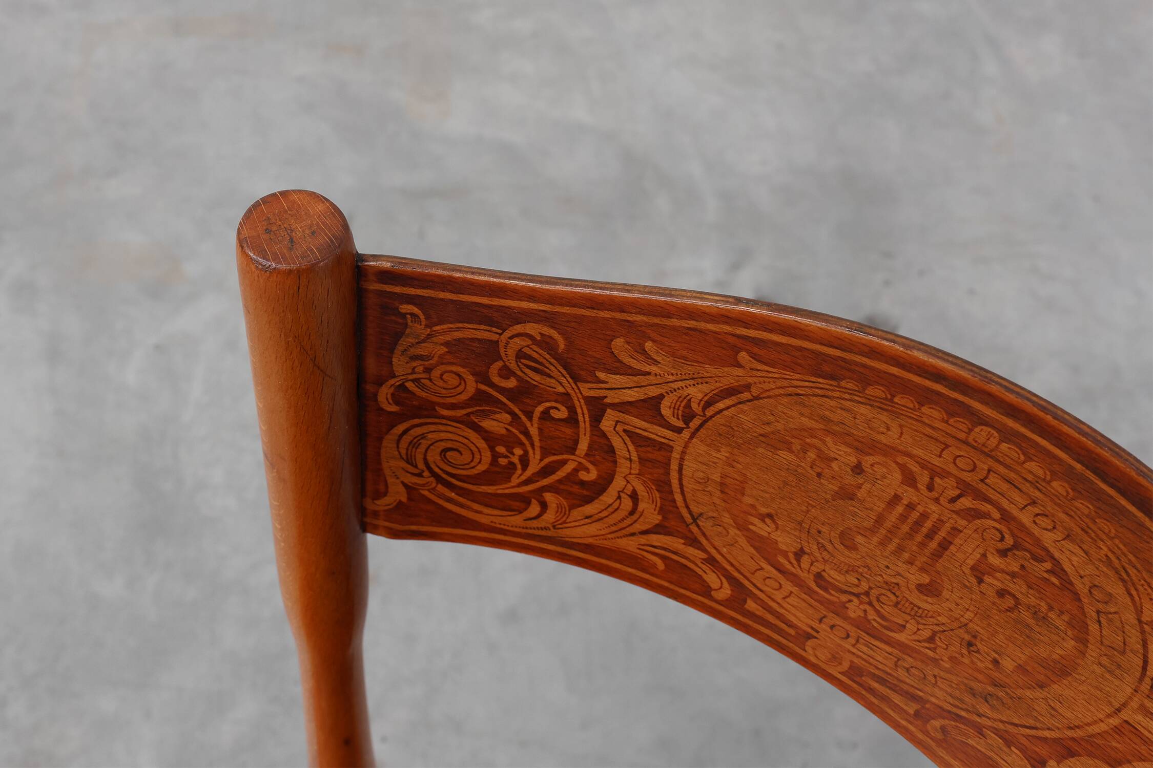 Art Deco Bentwood chair by J & J Kohn, Austria ca. 1910