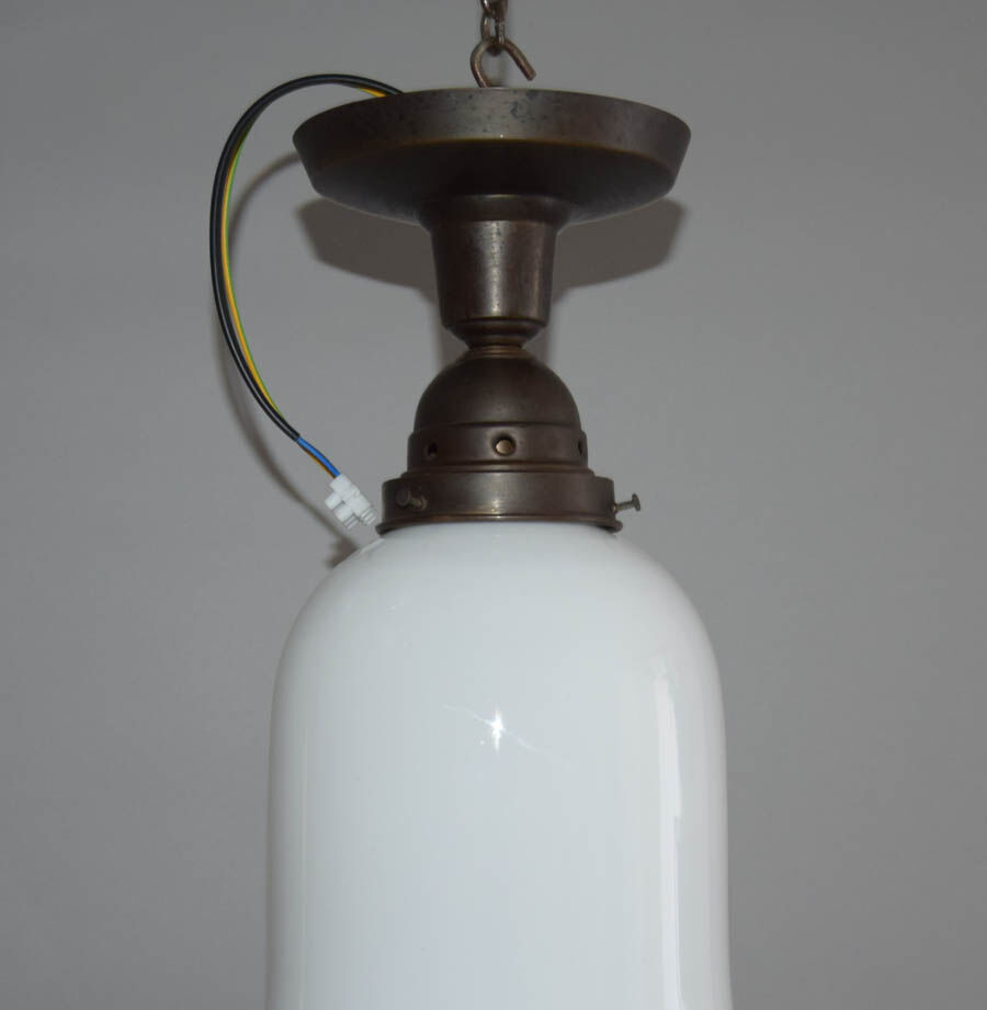 1910s Antique Behrens for Siemens ceiling chandelier, Germany