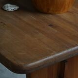 Swedish solid pine dining table from the mid-20th century, Åby Möbelfabrik, 1940s.