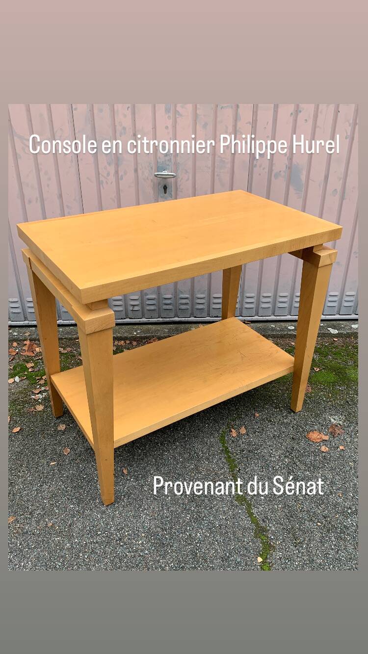 Console of a great French institution stamped Philippe Hurel