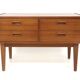 Scandinavian teak chest of drawers, Sweden, 1960