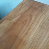 Art deco wooden bedside table