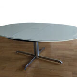Oval dining table for Roche Bobois, 1973