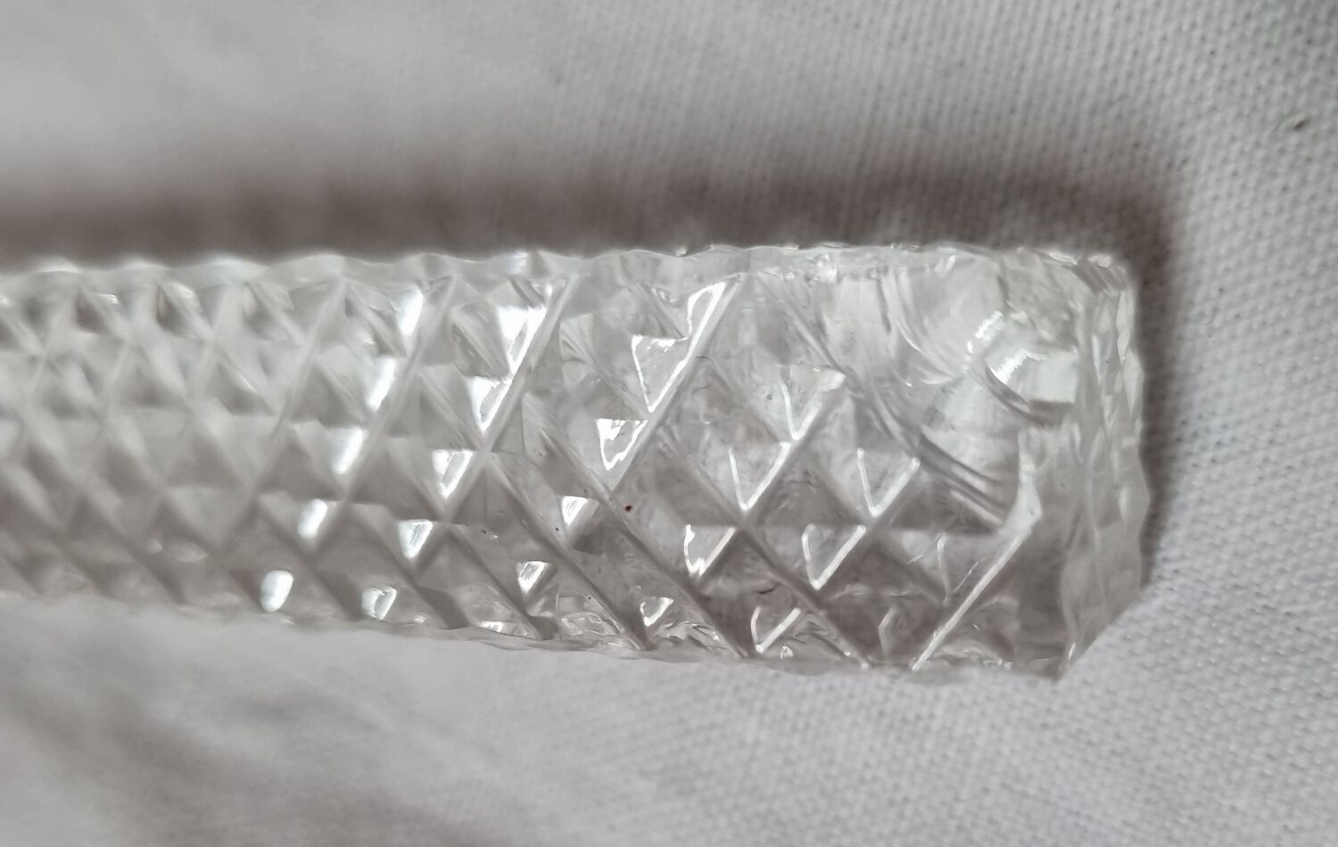 Crystal knife holder, 1970