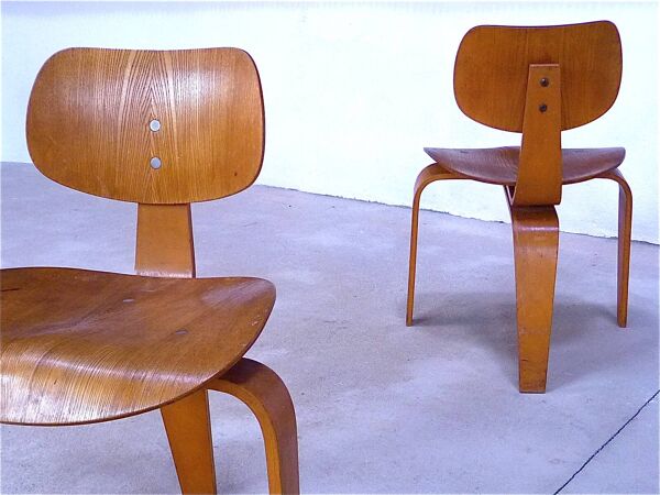 Chaises de salle à manger 'SE 42' par Egon Eiermann pour Wilde & Spieth, Allemagne 1949, Ensemble de 4