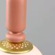 Mid-Century Italian Brass & Opaline Glass Pendant Lamps, Set of 2