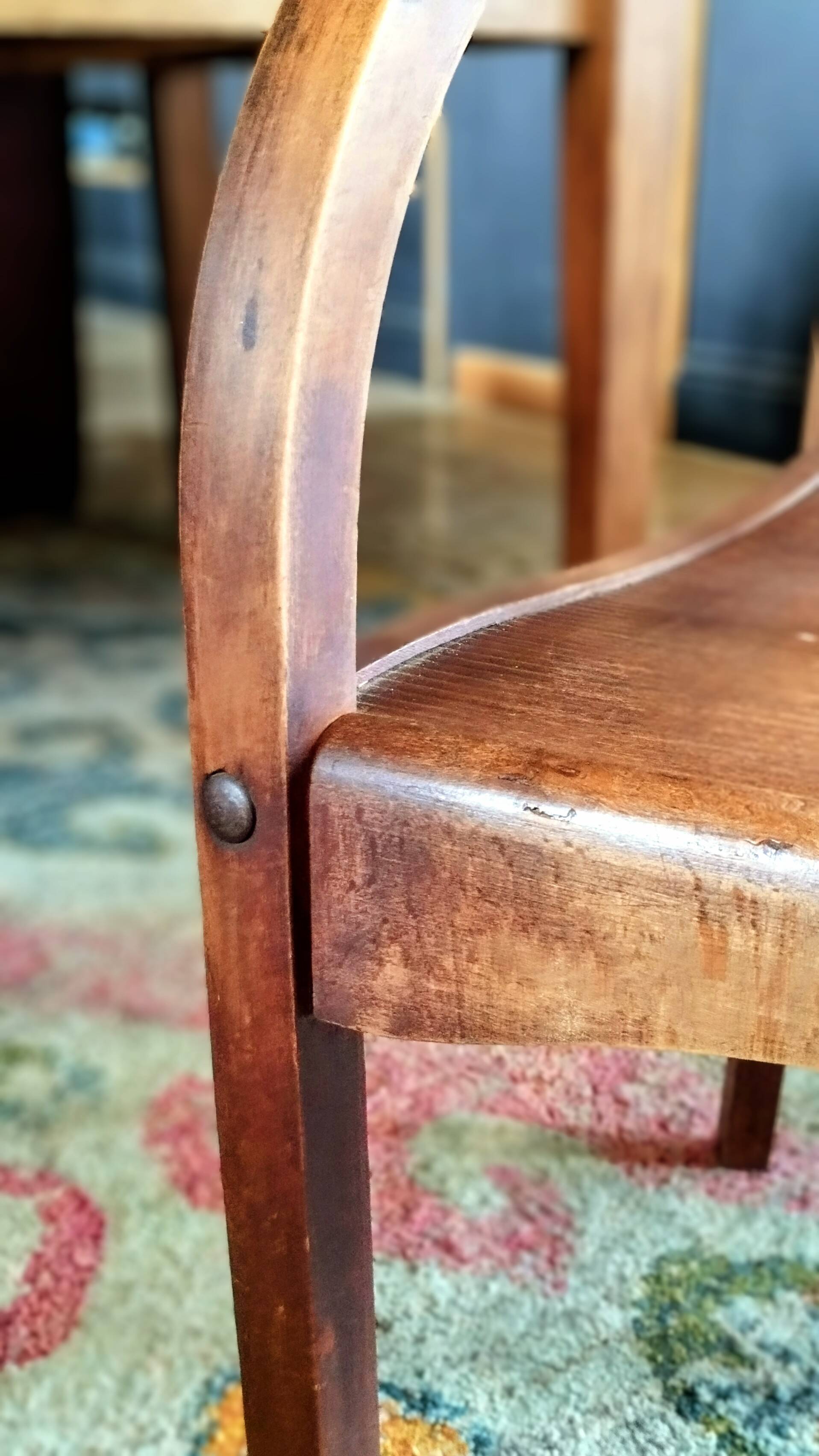 Pair of bistro chairs