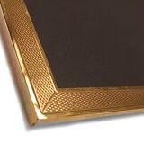 Golden square frame Italy circa 1970