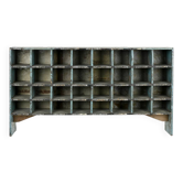 Antique workshop cabinet with 32 compartments