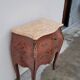 Louis XV Style Commode Stamped in Richly Decorated Rosewood Marquetry