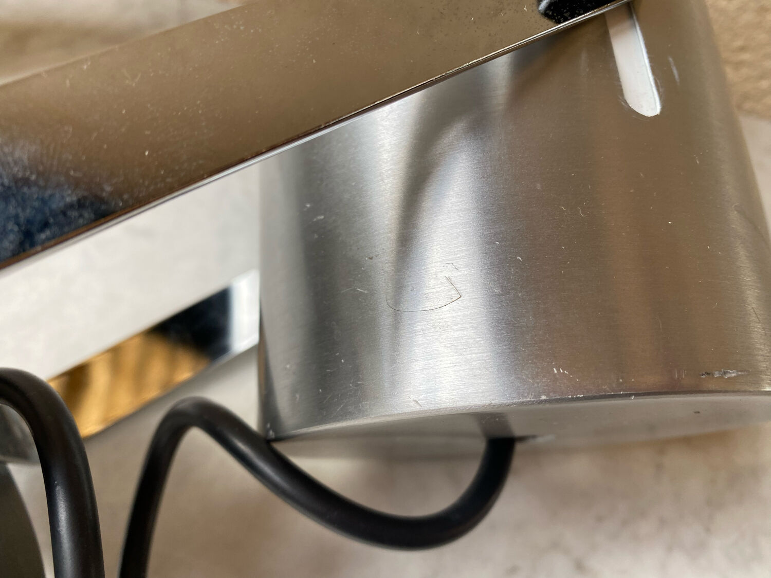 Lamp lamp spot tube Philips vintage 70 aluminum